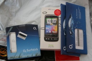 HTC Desire Paket