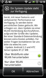 HTC Desire Update
