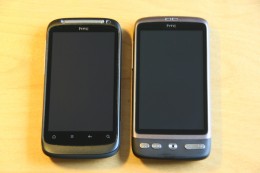 HTC Desire vs HTC Desire S